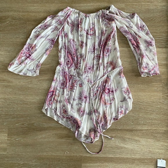 Planet Blue flowy disco romper - Picture 4 of 4